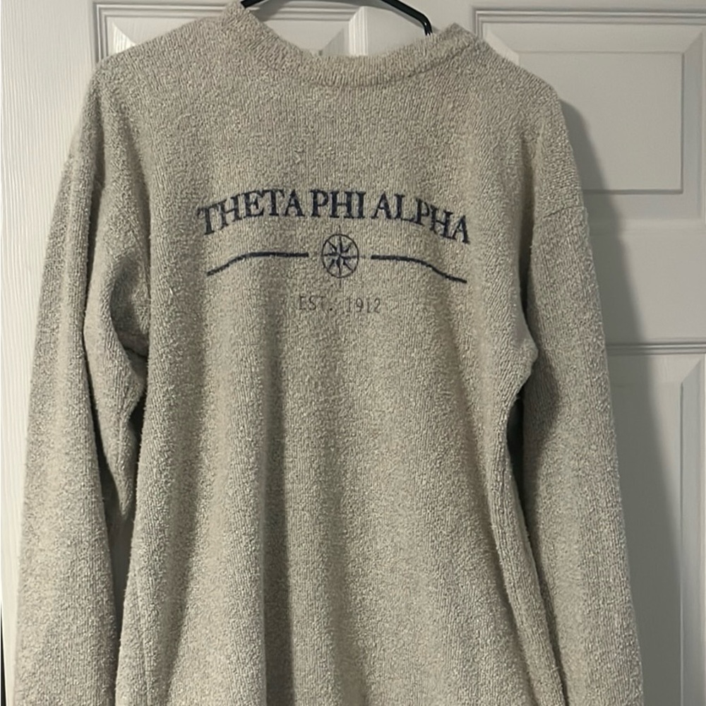 Woolly Threads Cream Sweater